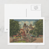 Carmel, CA - Mission San Carlos De Borromeo Briefkaart (Voorkant / Achterkant)