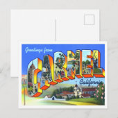 Carmel, California  Big Letters Briefkaart (Voorkant / Achterkant)