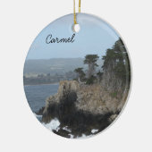 Carmel, Californië Keramisch Ornament (Links)