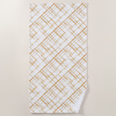 Carmel Cream Strandlaken (Voorkant)