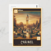 Carmel, Indiana |  Briefkaart (Voorkant / Achterkant)
