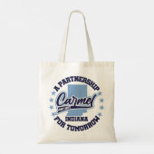 Carmel, Indiana Tote Bag (Achterkant)