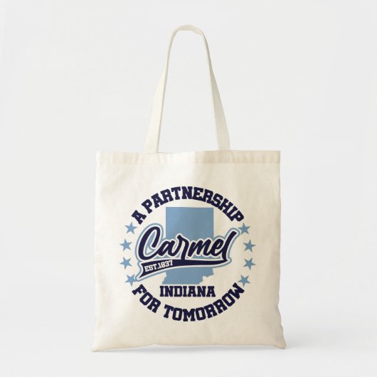 Carmel, Indiana Tote Bag (Voorkant)