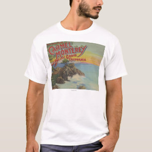 Carmel, Monterey en Pacific Grove, CA - verwelkomt T-shirt