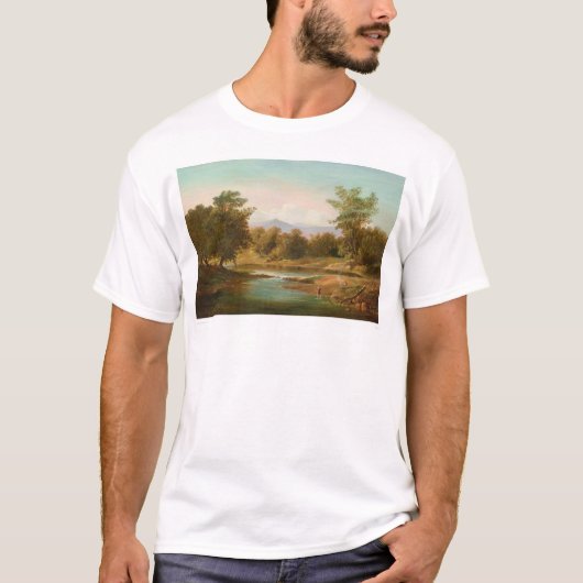 Carmel River Scene (0236A) T-shirt (Voorkant)