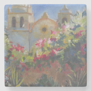 Carmel Spain Mission California Garden Stenen Onderzetter