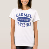 Carmel van het Zee Californië T-shirt (Voorkant)