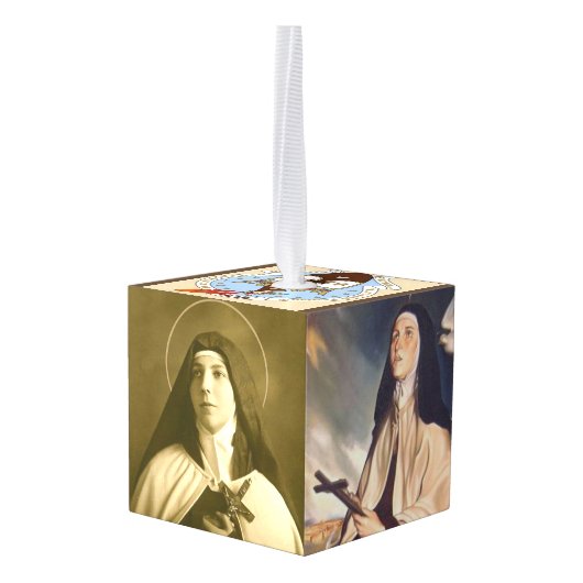Carmelite Saints Ornament Cube (Achter hoekig)