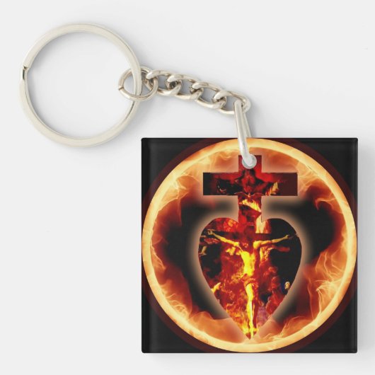 Carmelite Saints Sleutelhanger (Voorkant)