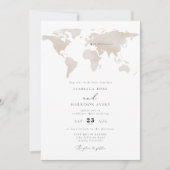 CARMEN Aquarelle Carte Voyage Mariage d'aventure (Devant)