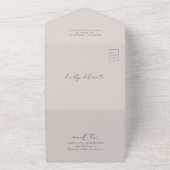 CARMEN Carte Aquarelle Voyage Destination Mariage  (Dehors)