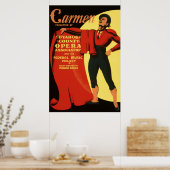 Carmen, de opera poster (Keuken)