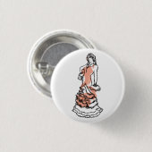 Carmen en una chapa ronde button 3,2 cm (Voorkant /achterkant)