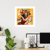 Carmen III - Hoge kwaliteit Art Print (Thuiskantoor)