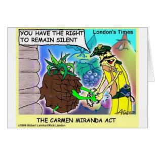 Carmen Mirand Act Funny Gifts & Collectibles