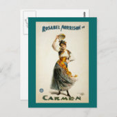 Carmen, Opera 1896 Briefkaart (Voorkant / Achterkant)