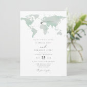 CARMEN Sage Destination Aquarelle Carte Voyage (Debout devant)