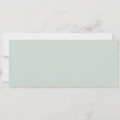 CARMEN Travel Bestemming Groene Kaart Save the Dat (Achterkant)