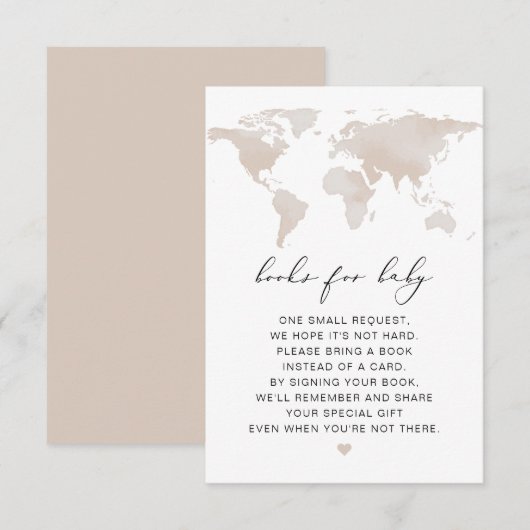 CARMEN World Map Livres d'aventure pour carte bébé (Devant / Derrière)