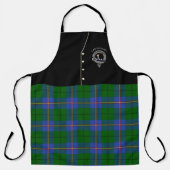 Carmichael Clan Badge & Tartan Kilt Schort (Voorkant)