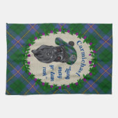 Carmichael Scottie Chien serviette de cuisine (Horizontal)