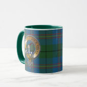 Carmichael Tartan & Badge Mok (Voorkant links)