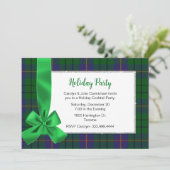 Carmichael Tartan heeft een kerstfeest gevierd Kaart (Staand voorkant)