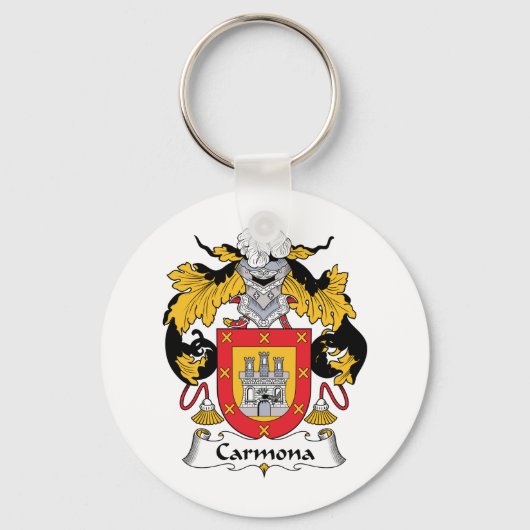 Carmona Family Crest Sleutelhanger (Voorkant)