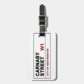 Carnaby Street London, Engeland - Zwingend! Bagagelabel (Voorkant verticaal)