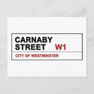 Carnaby Street London, Engeland - Zwingend! Briefkaart
