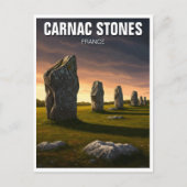 Carnac Stones Frankrijk Reizen Briefkaart (Voorkant)