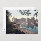 Carnarvon Castle Wales,  briefkaart (Voorkant / Achterkant)