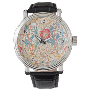 Carnatie, William Morris Horloge