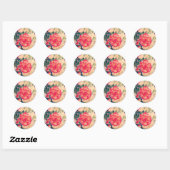 Carnation, autocollant (Feuille)