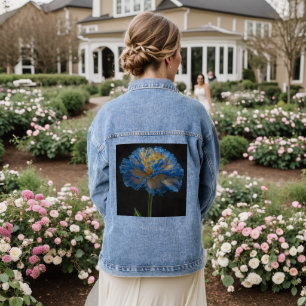 Carnation Bleue Et Jaune,