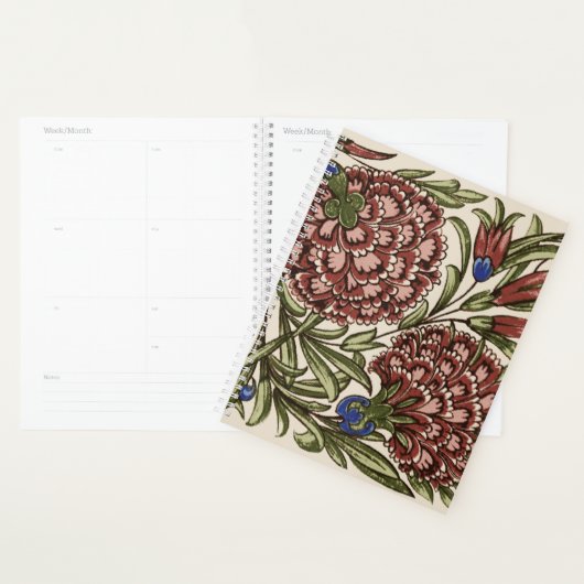 Carnation Carrelage Fleur Antique Art Rustique (Devant avec enveloppe)