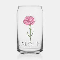 Carnation Janvier Fleur de naissance Nom personnal