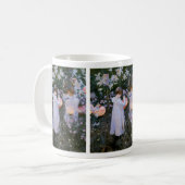 Carnation, Lily, Lily, Mug de café Rose (Devant gauche)