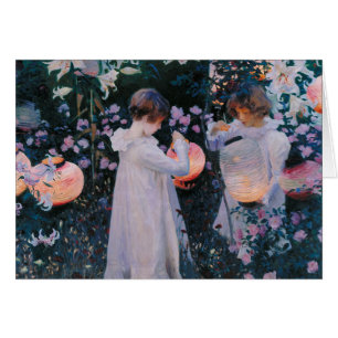 Carnation Lily Lily Rose John Singer Sargent Art