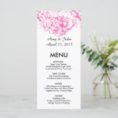 Carnation rose mariage menu carnation1 (Debout devant)