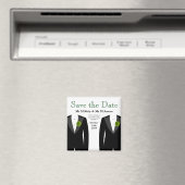 Carnation Verte Sauvegarder La Date Aimant Mariage (In Situ (Lave-vaisselle))