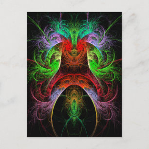 Carnaval Abstract Art Briefkaart