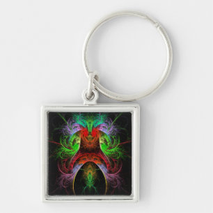 Carnaval Abstract art Small Sleutelhanger
