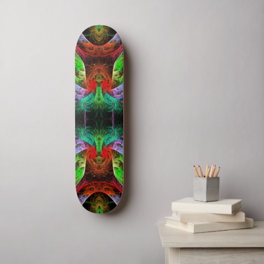 Carnaval Abstract Skateboard (Muurkunst)
