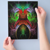 Carnaval Abstracte Art Flyer (Hand)