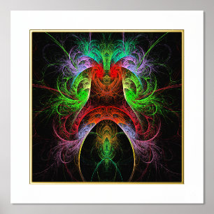 Carnaval Abstracte Kunst Folie Afdrukken