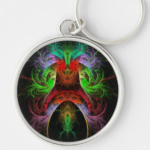 Carnaval Abstracte Kunst Klein Sleutelhanger