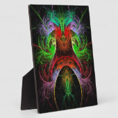 Carnaval Abstracte kunst Plaque Fotoplaat (Zijkant)