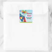 Carnaval Anniversaire Fête Favoriser Sticker (Sac)