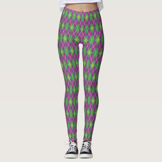Carnaval Argyle Leggings (Voorkant)